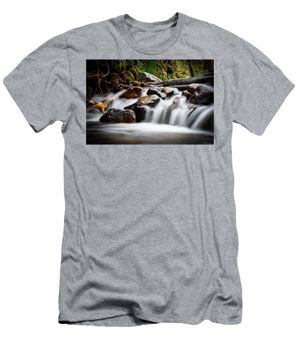 Brook T-Shirt featuring the photograph Dam that river... by Gavin Lewis