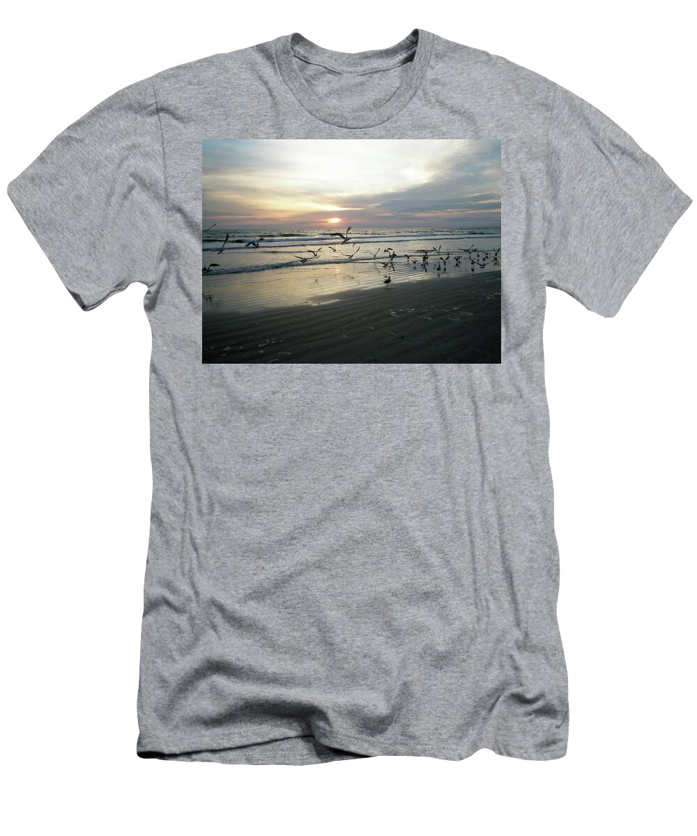 Daytona Beach T-Shirt featuring the photograph Daytona Rising by Carolyn Stagger Cokley