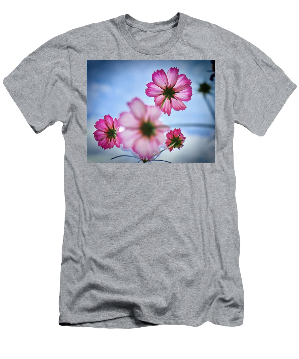 Flower T-Shirt featuring the photograph Dreamy Denver Sky by Carol Jorgensen
