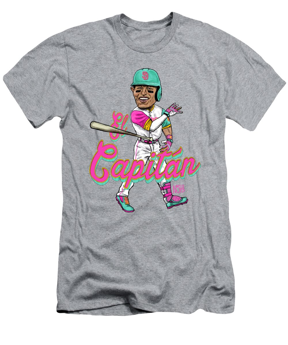 Manny T-Shirt featuring the digital art El Capitan by Jeremy Nash