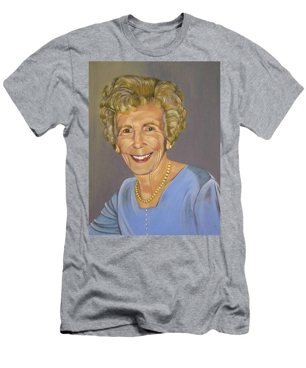 Best Seller T-Shirt featuring the painting Ellsmore at 90 by Dorsey Northrup