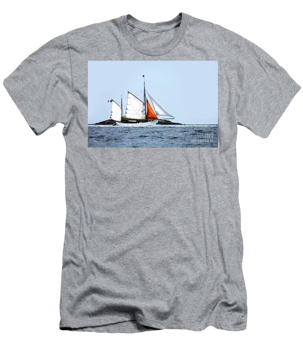 Artistic T-Shirt featuring the photograph Etoile Molene 1954 by Frederic Bourrigaud