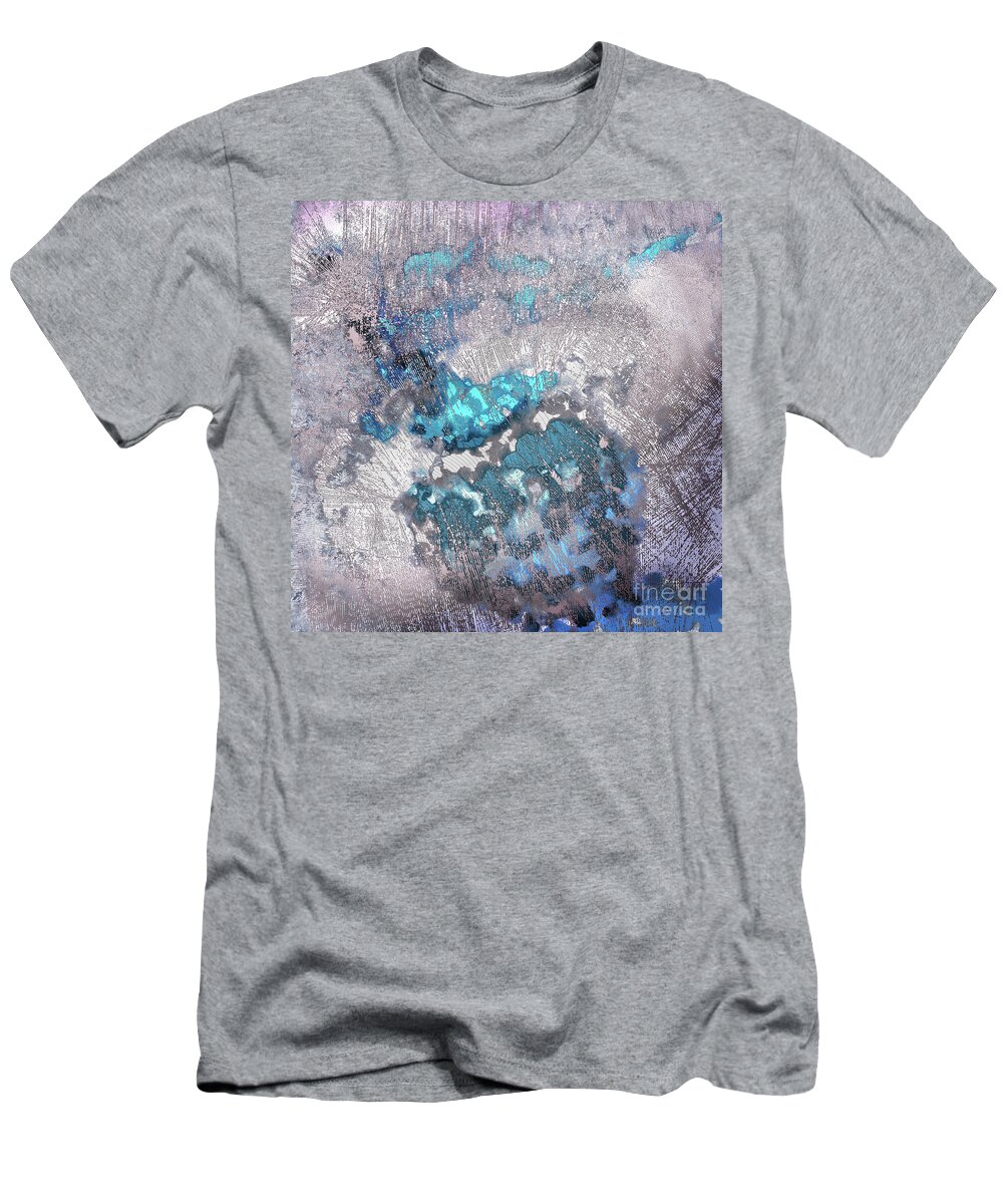Textures T-Shirt featuring the digital art Eureka by Bentley Davis