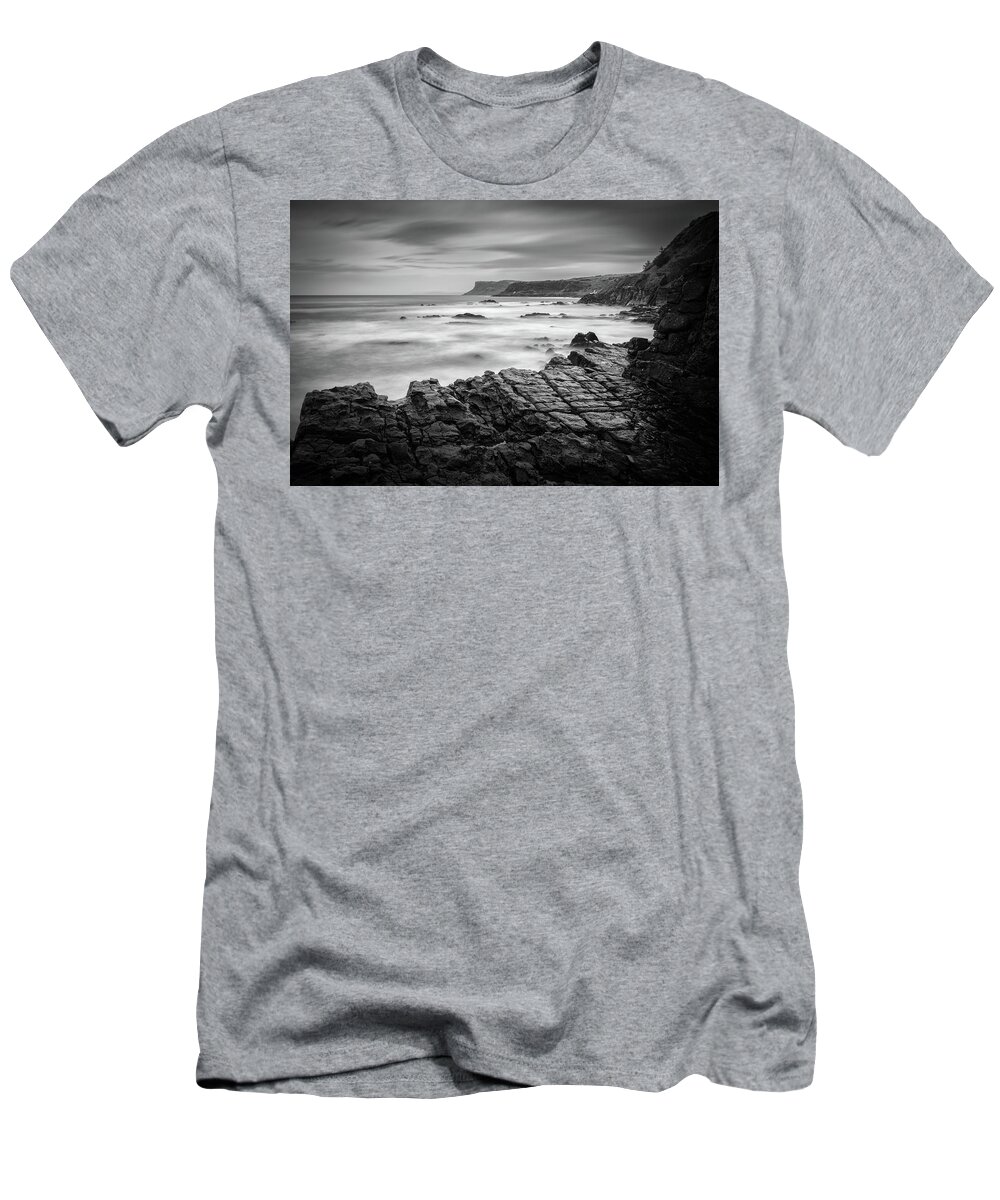 Fairhead T-Shirt featuring the photograph Fairhead from Ballycastle by Nigel R Bell