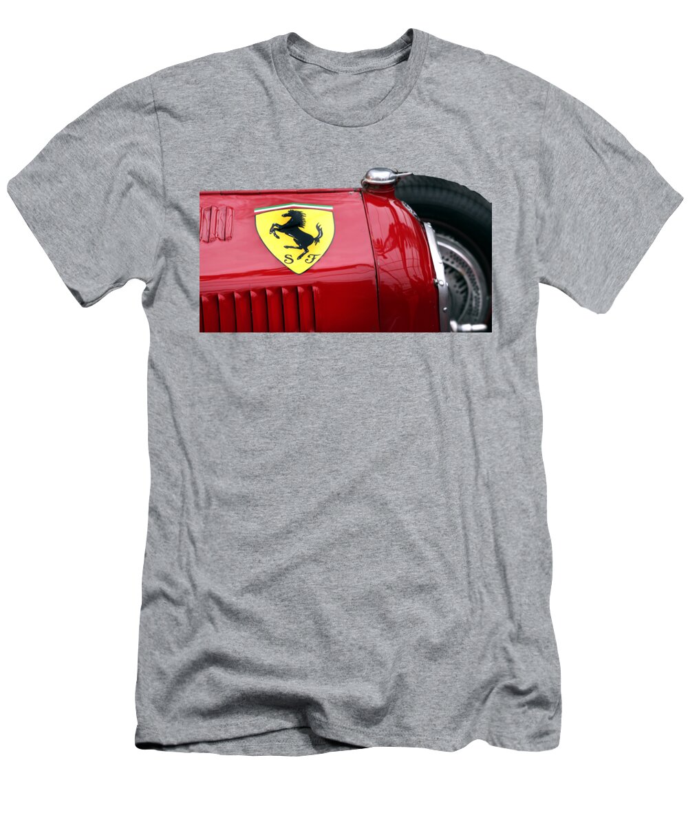 Ferrari T-Shirt featuring the photograph Ferrari ALfa Romeo by Worldwide Photography