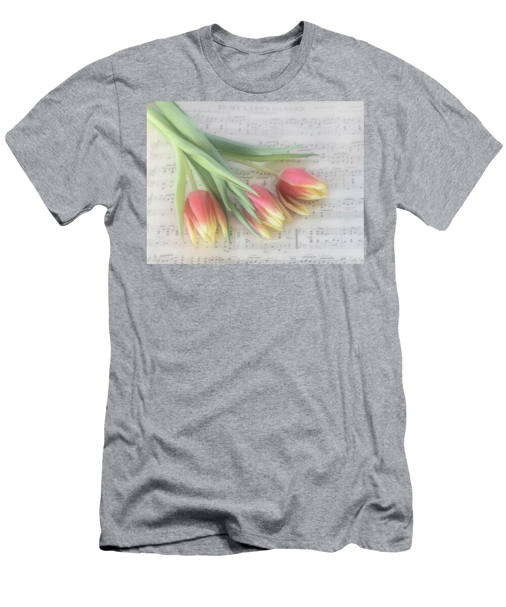Flowers T-Shirt featuring the photograph Floral Melodies by Sylvia Goldkranz