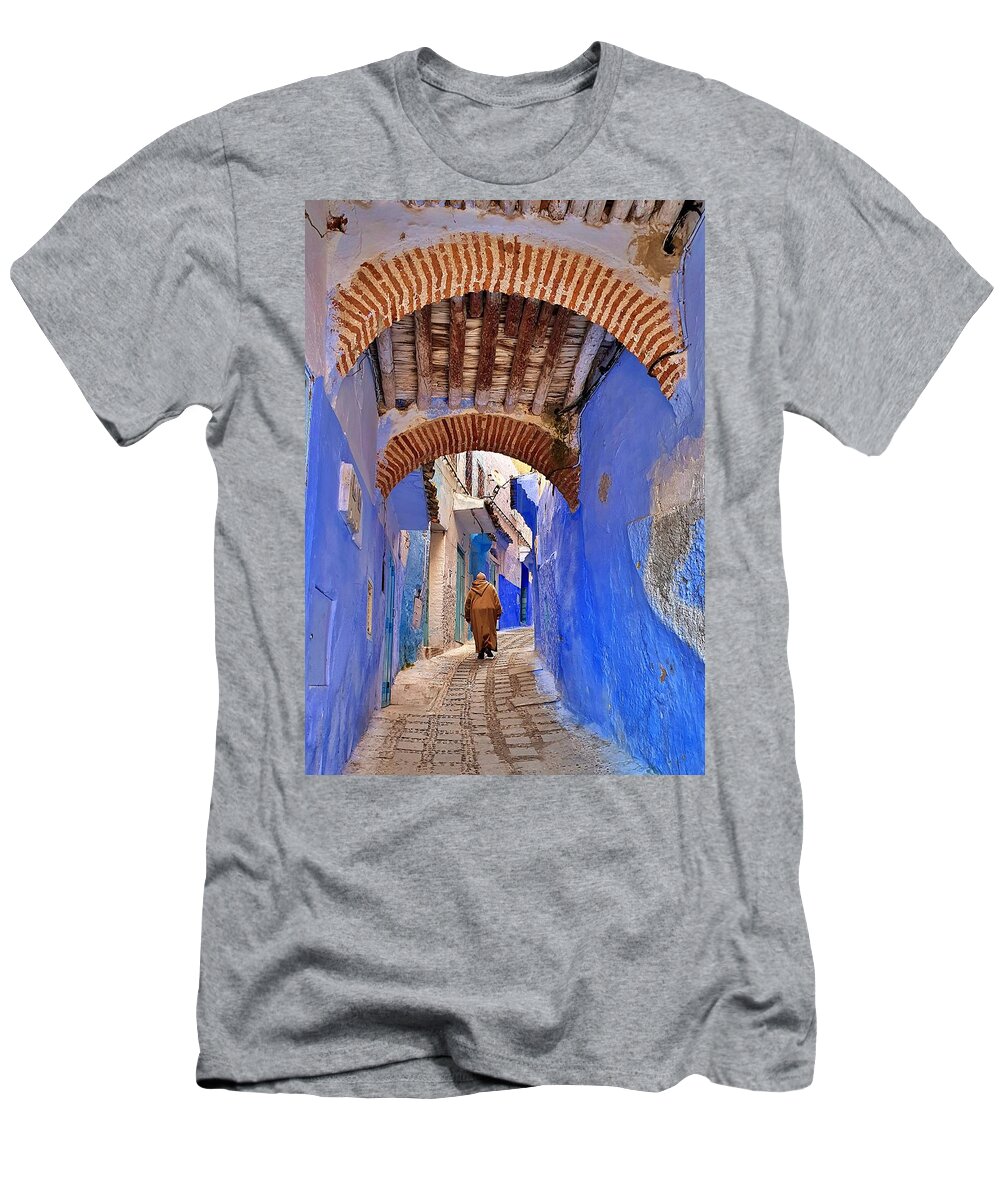 Tunnel T-Shirt featuring the photograph Follow Him by Andrea Whitaker
