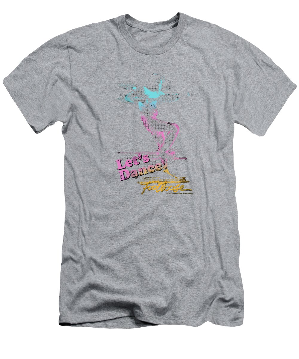 Footloose LetS Dance Neon Logo T-Shirt by Raffeo Alma Pixels Merch