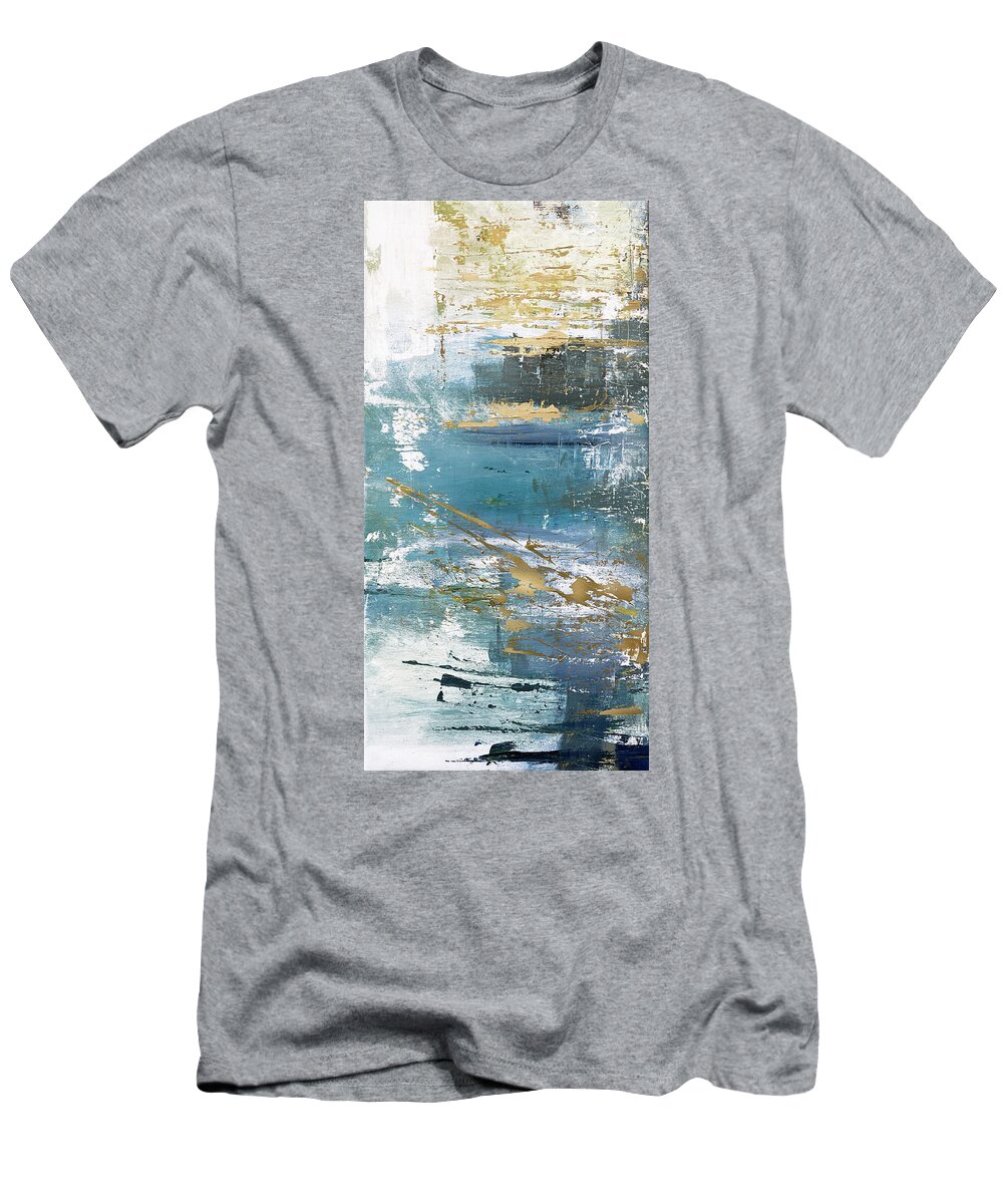 Water T-Shirt featuring the painting For This Very Purpose II by Linda Bailey