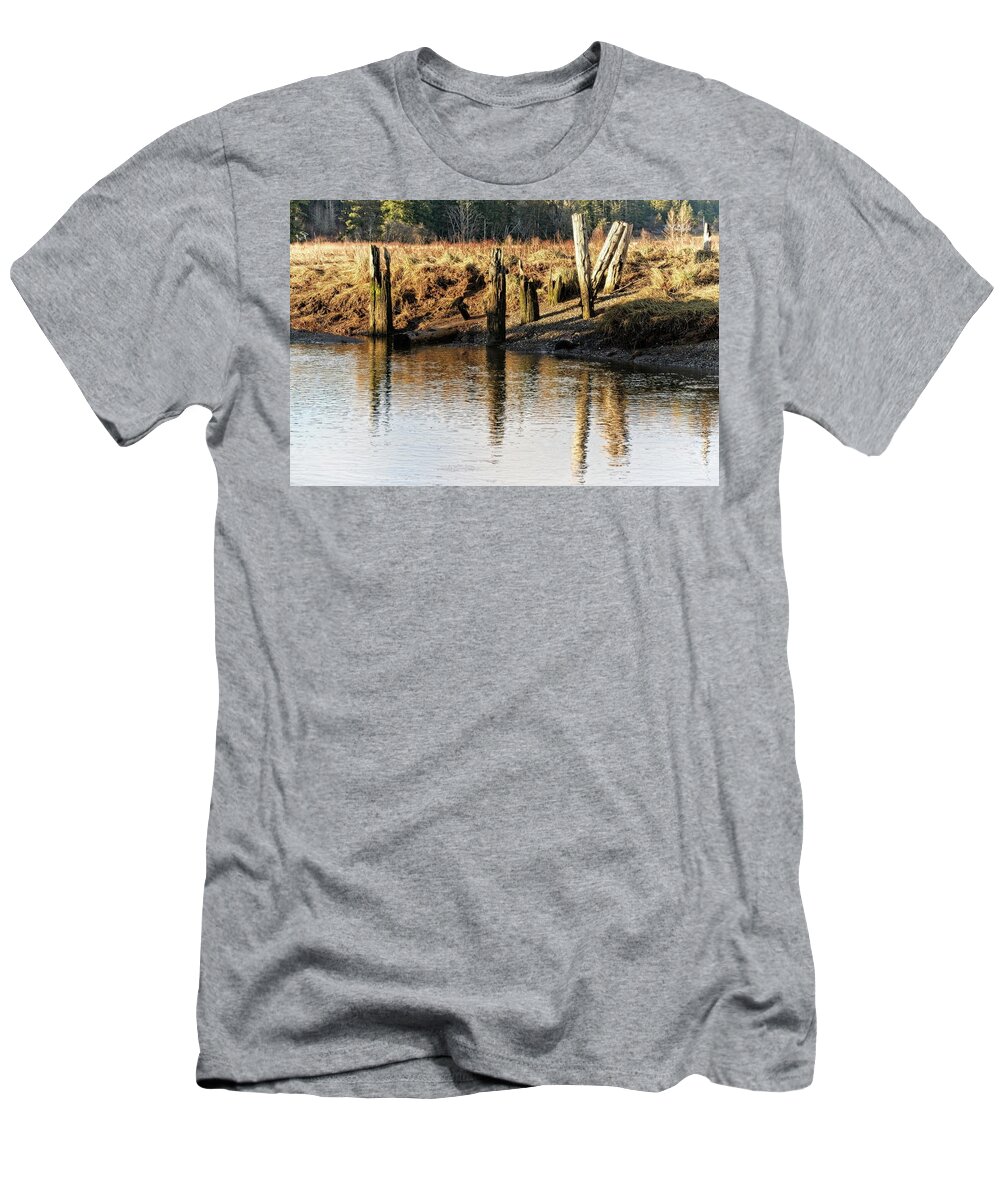 Colors T-Shirt featuring the photograph Foulweather Posts by David Desautel