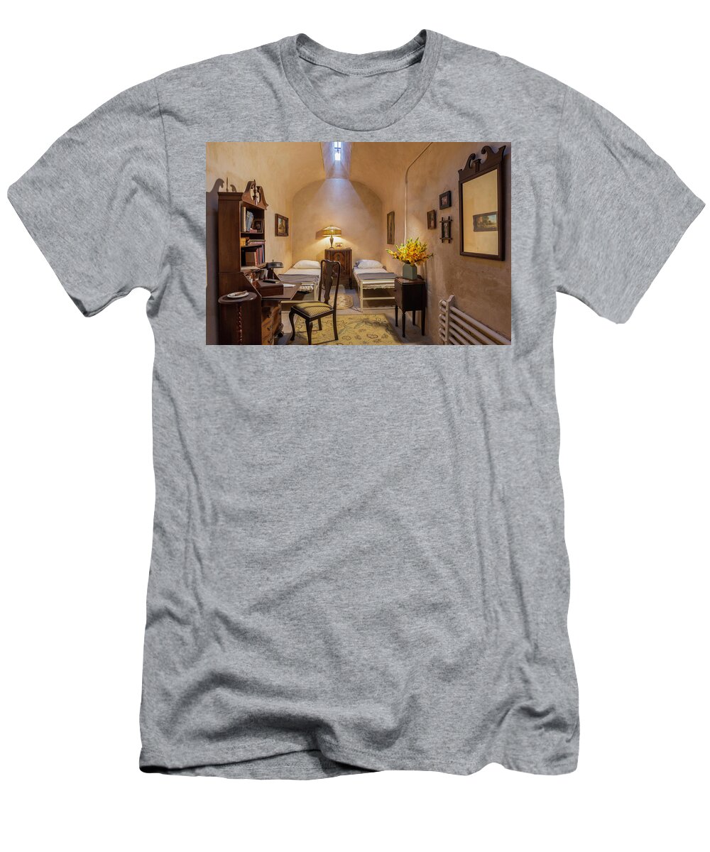 Eastern State Penitentiary T-Shirt featuring the photograph Gangsters Paradise by Tony Pushard