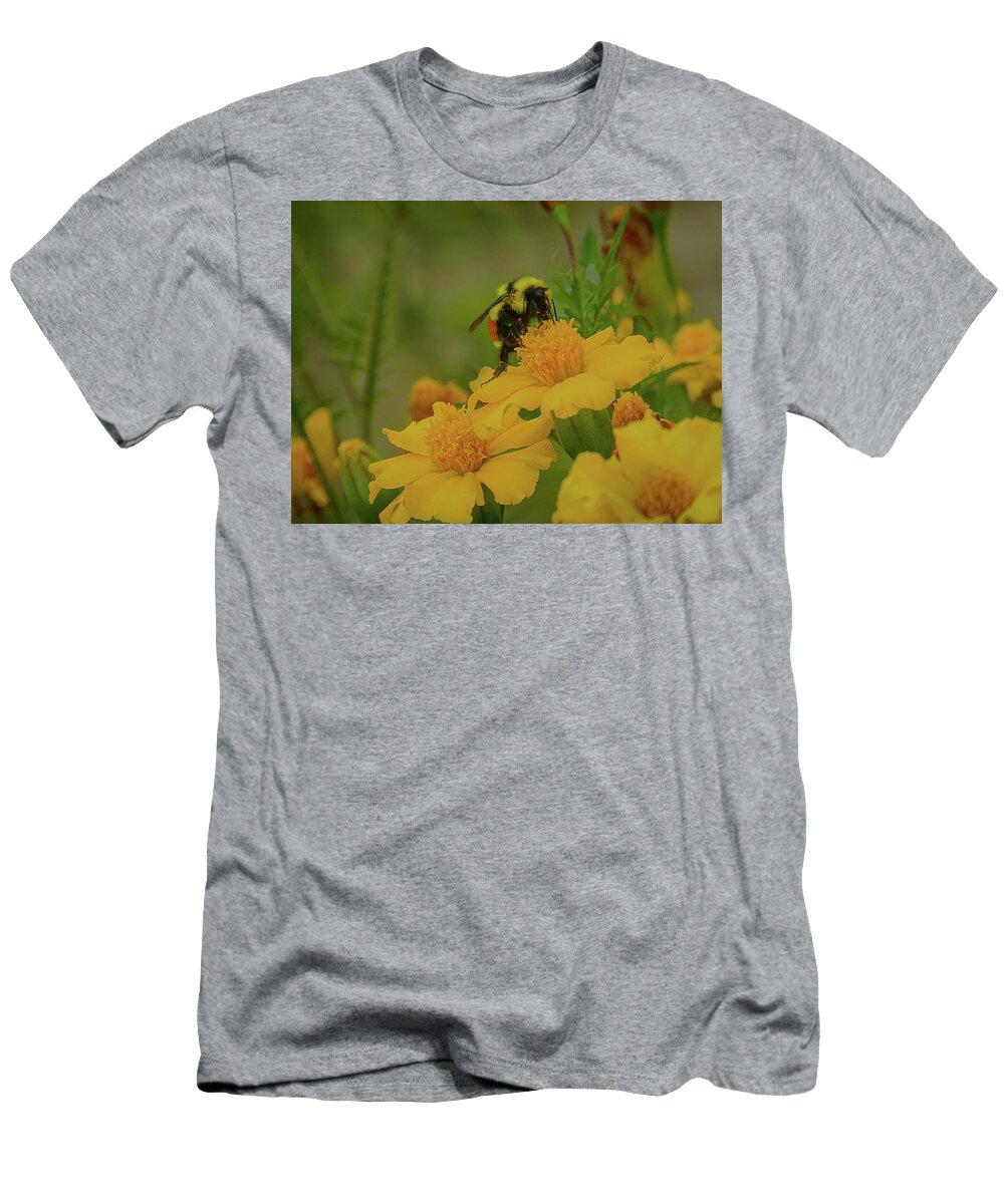 Bee T-Shirt featuring the photograph Happiness by Laura Putman