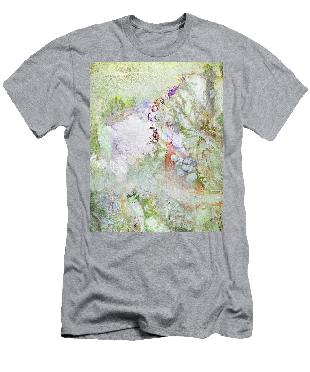 Abstract T-Shirt featuring the photograph Glass Wing by Karen Lynch