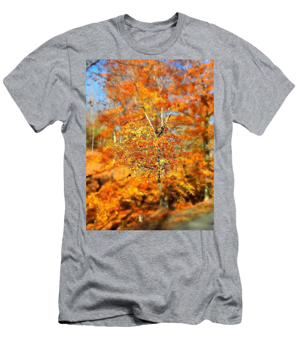Autumn T-Shirt featuring the photograph Golden Delicious by Tami Quigley