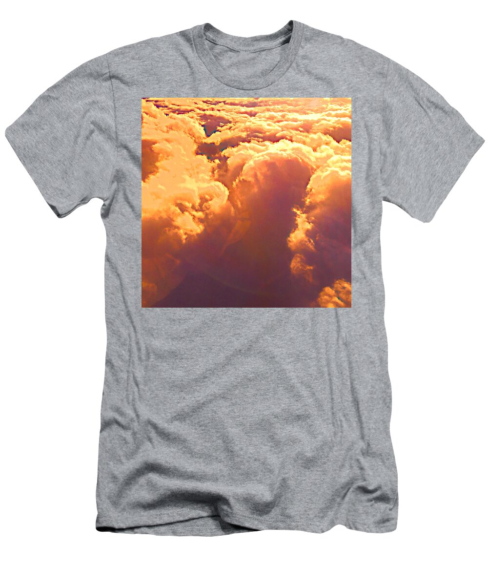 Sosobone T-Shirt featuring the photograph Golden Storm by Trevor A Smith