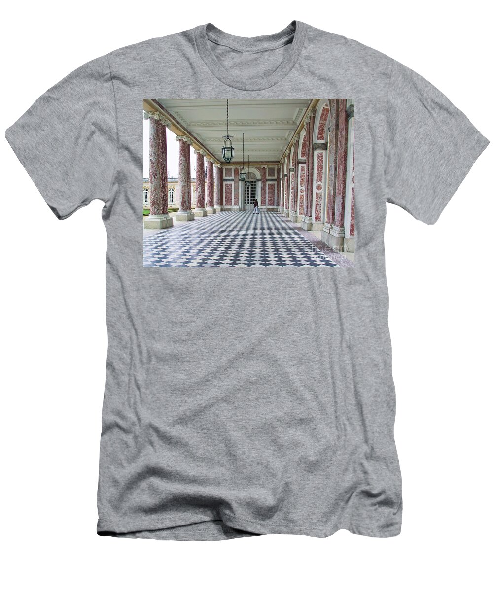 Trianon T-Shirt featuring the photograph Grand Trianon in the Versailles Palace by Thomas Marchessault