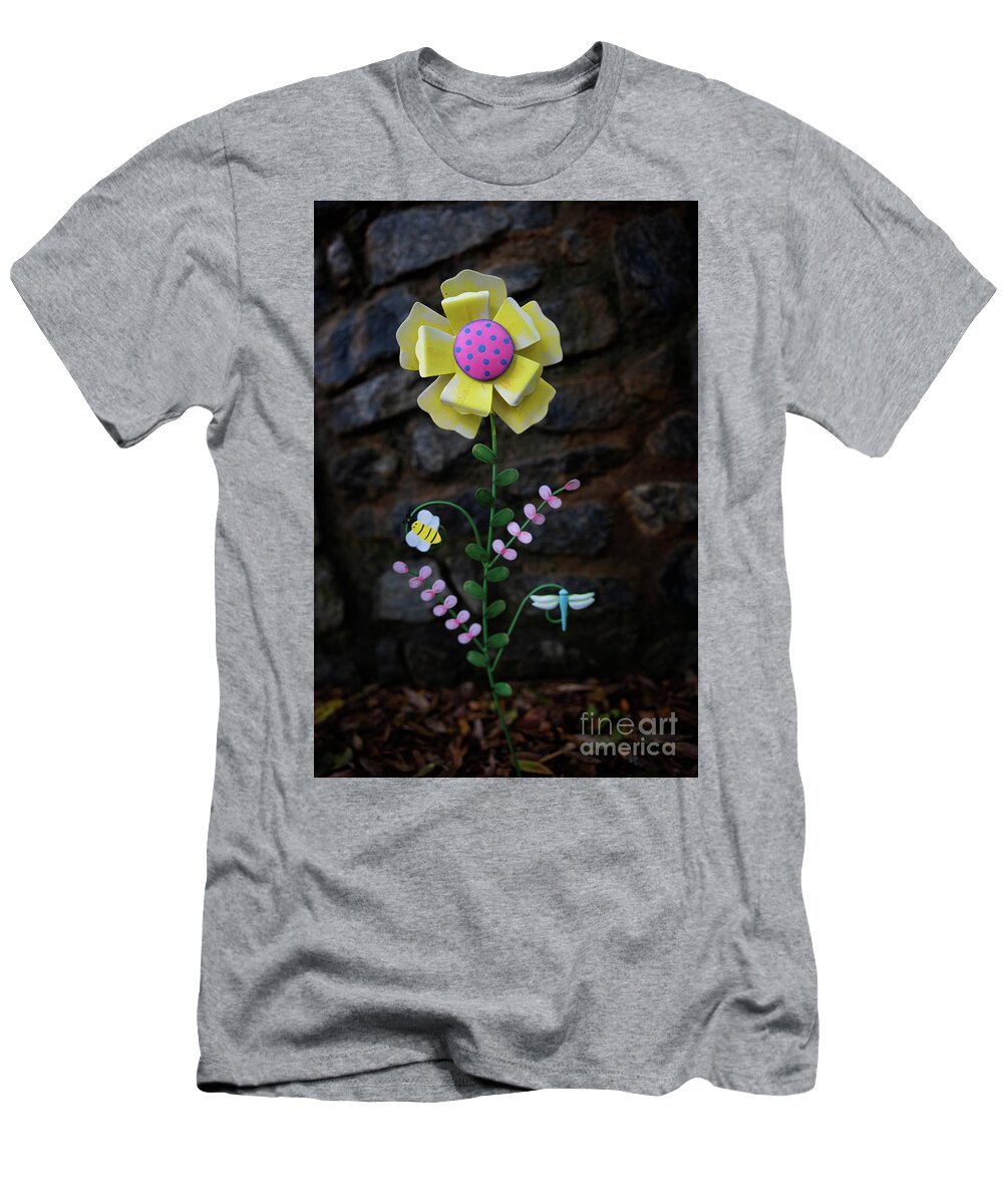 Flower T-Shirt featuring the photograph Happenstance by Doug Sturgess