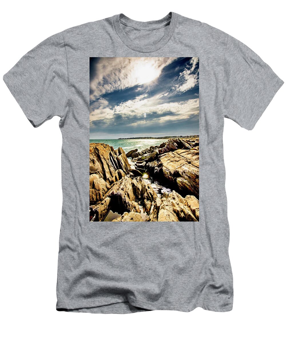 Fall T-Shirt featuring the photograph Hard to Soft by Greg Fortier