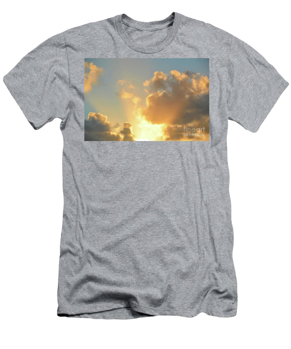 America T-Shirt featuring the photograph Heavenly Light by Robyn King