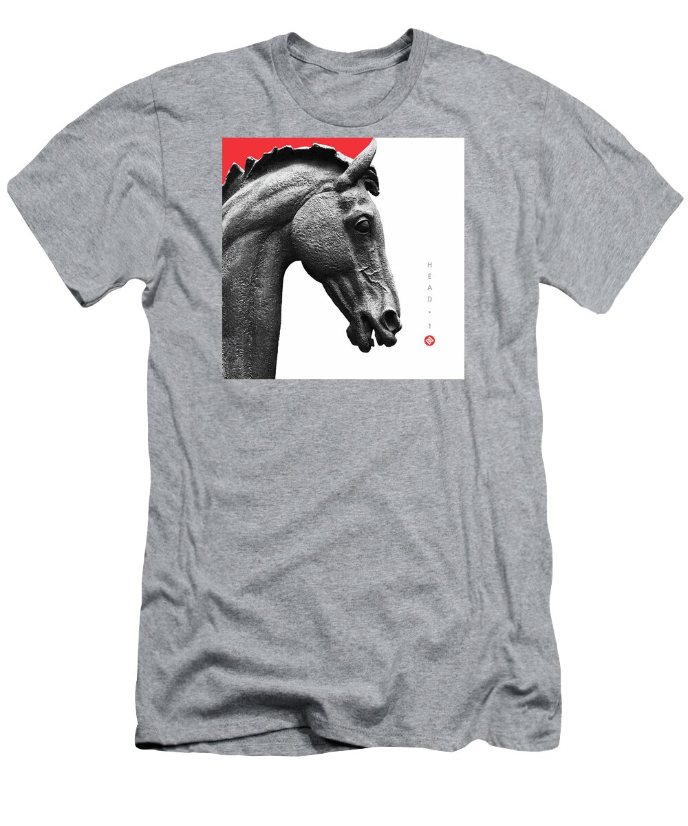 Horse Photographs T-Shirt featuring the photograph Horse Head 1 by David Davies