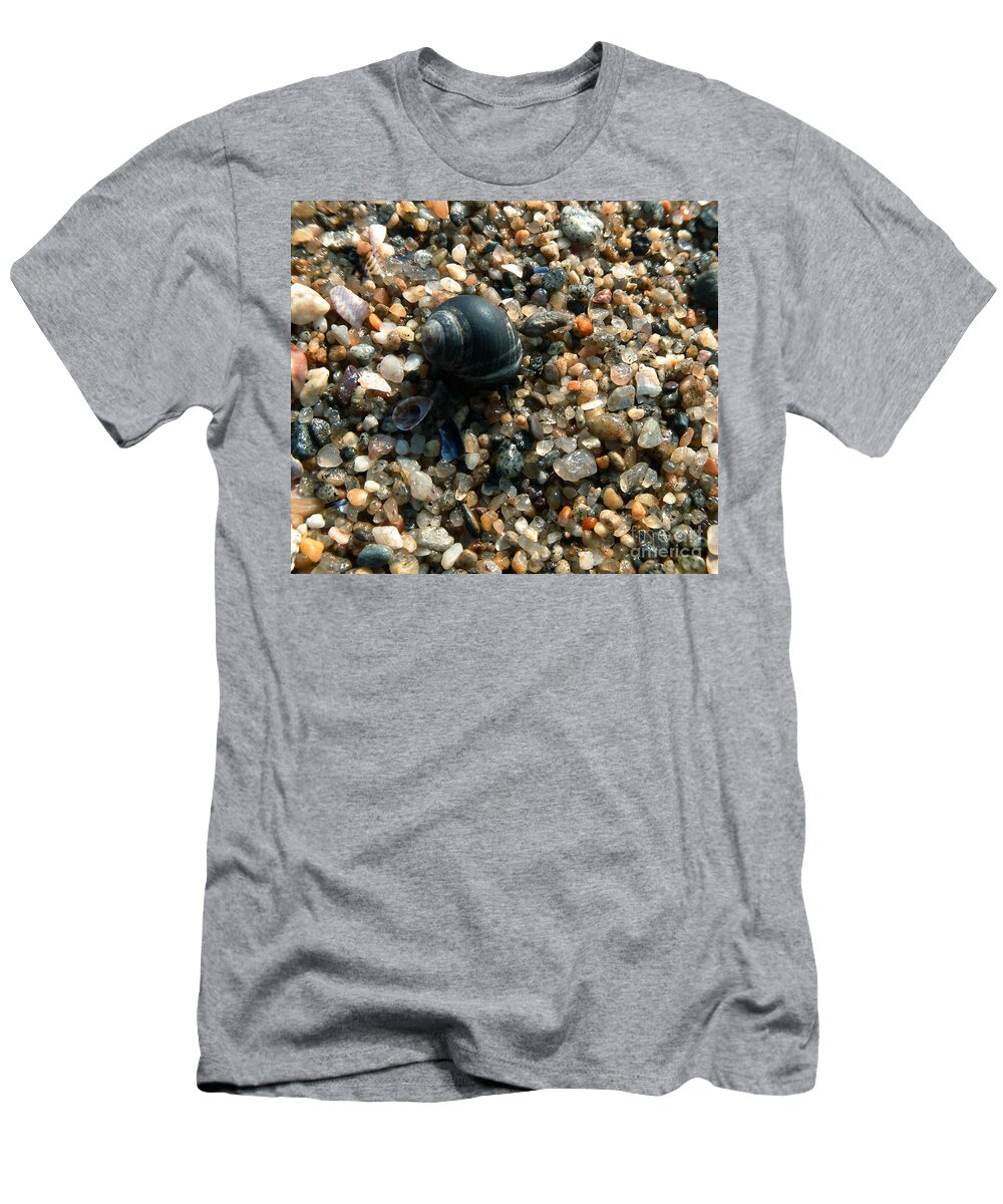 Shells T-Shirt featuring the photograph In a Grain of Sand by RC DeWinter