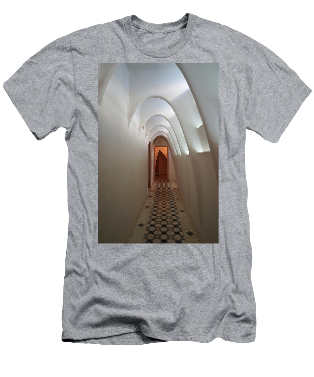 Richard Reeve T-Shirt featuring the photograph Inside the Dragon Ribcage by Richard Reeve