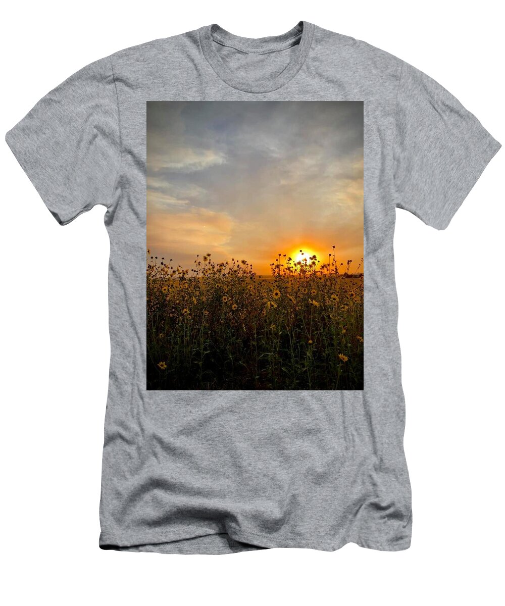 Iphonography T-Shirt featuring the photograph iPhonography Sunset 3 by Julie Powell