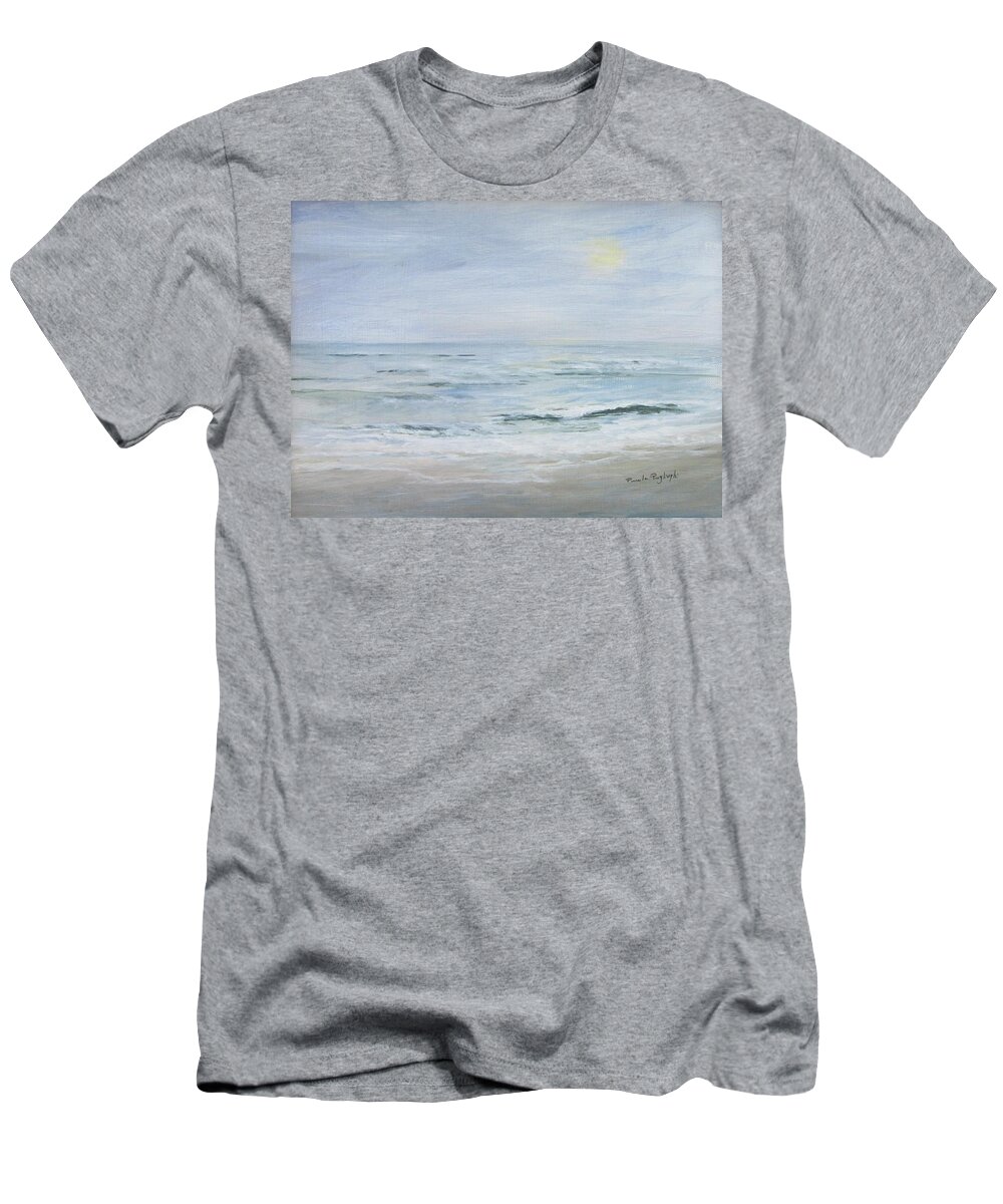 Acrylic T-Shirt featuring the painting It's a New Day by Paula Pagliughi
