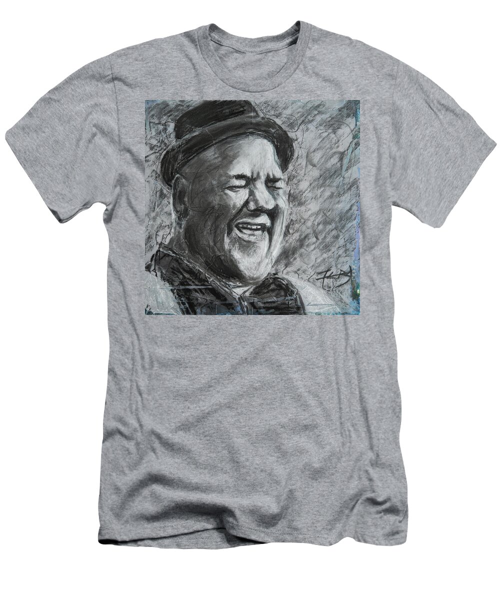 Acrylic T-Shirt featuring the painting Jimmie by Robert FERD Frank