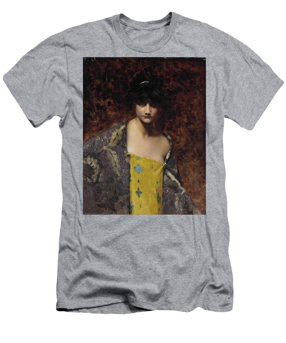 Judith Leyster T-Shirt featuring the painting Judith Leyster by MotionAge Designs
