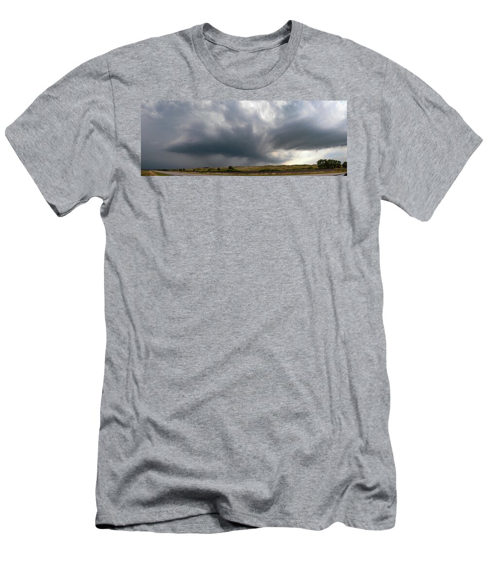 Nebraskasc T-Shirt featuring the photograph June Nebraska Supercells 010 by Dale Kaminski