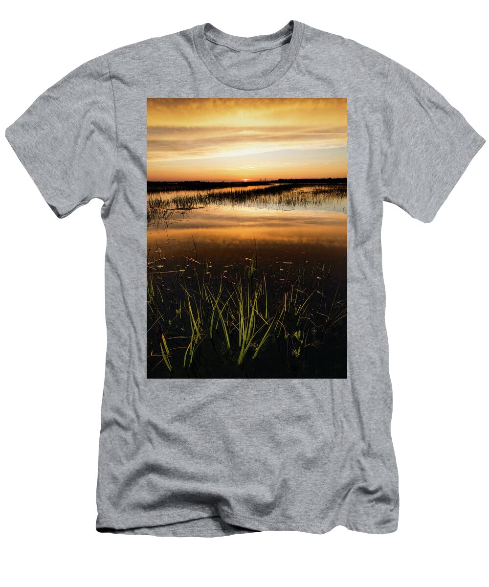 Sullivan's Island T-Shirt featuring the photograph June Tide by Donnie Whitaker