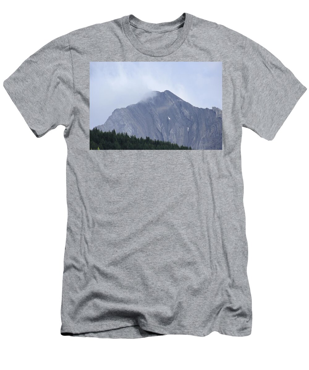 Rockies T-Shirt featuring the photograph Clouds Meet Arethusa by Mr JB Stickley
