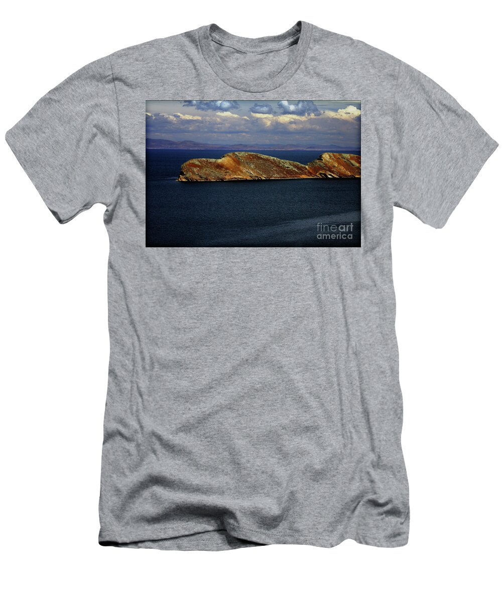 Andes T-Shirt featuring the photograph Lake Titcaca, Bolivia by David Little-Smith