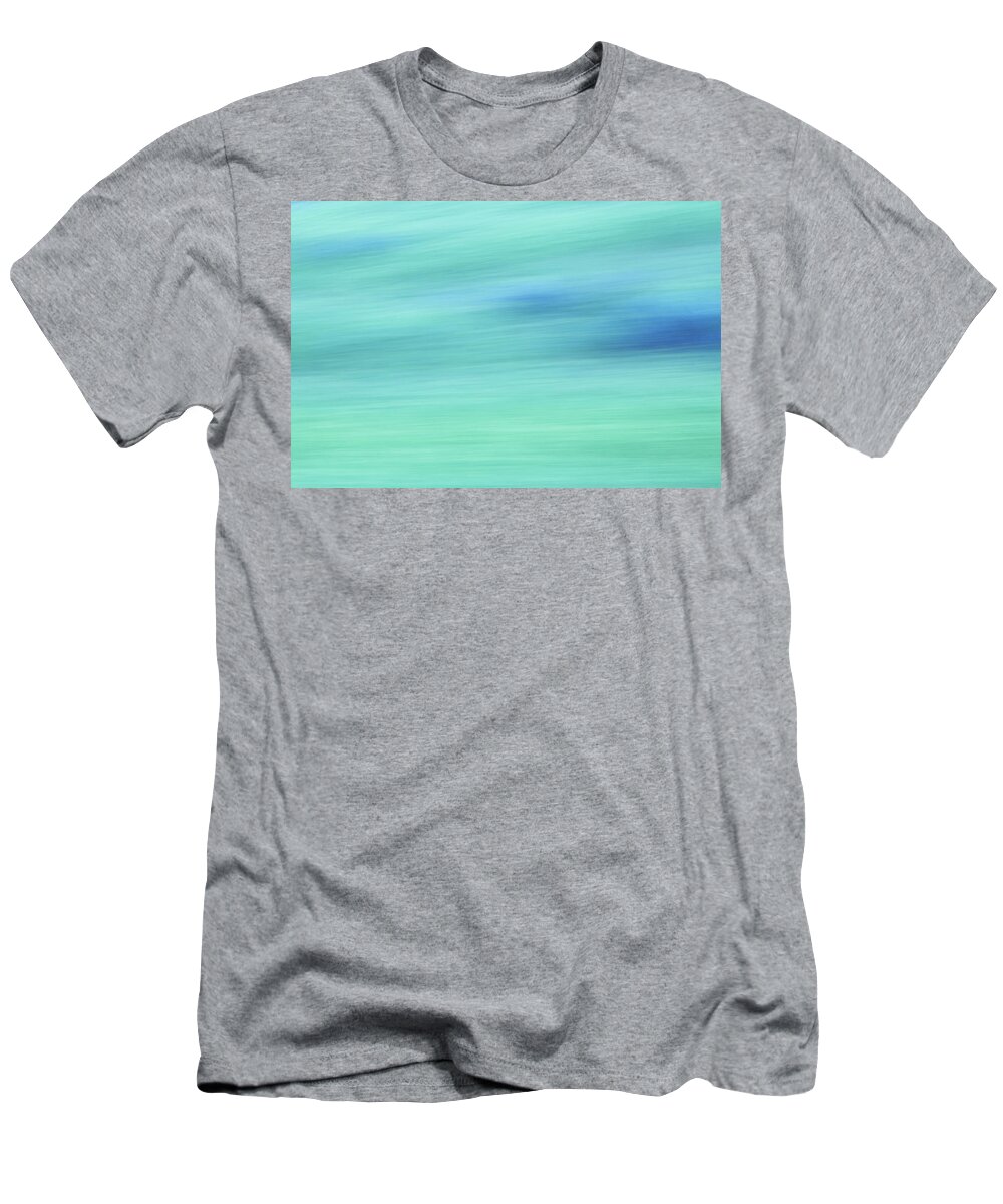 Abstract T-Shirt featuring the photograph Landwater Abstractions V by Denise Dethlefsen