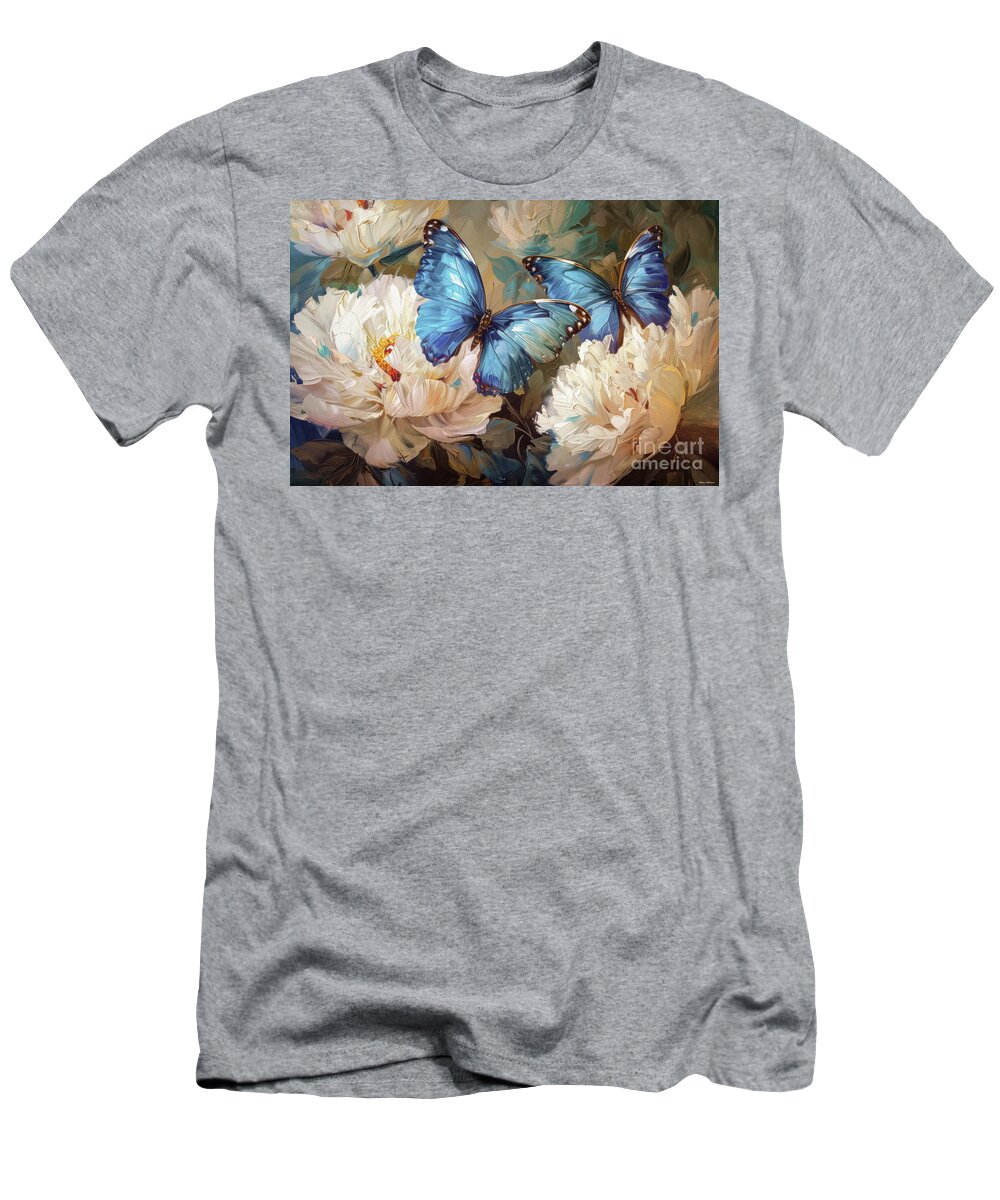 Butterflies T-Shirt featuring the painting Let Your Spirit Soar by Tina LeCour