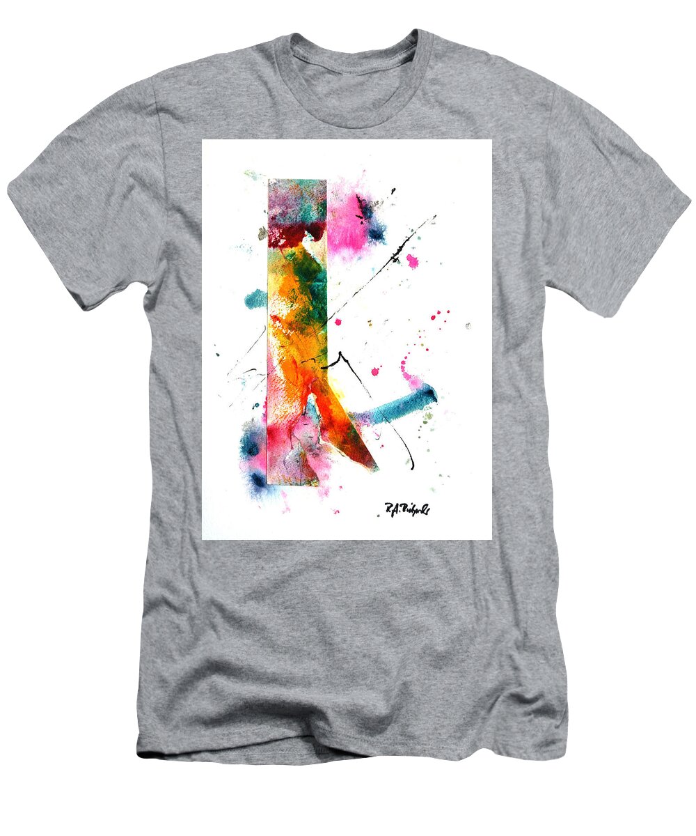Mixed Media T-Shirt featuring the mixed media Liberated by Dick Richards