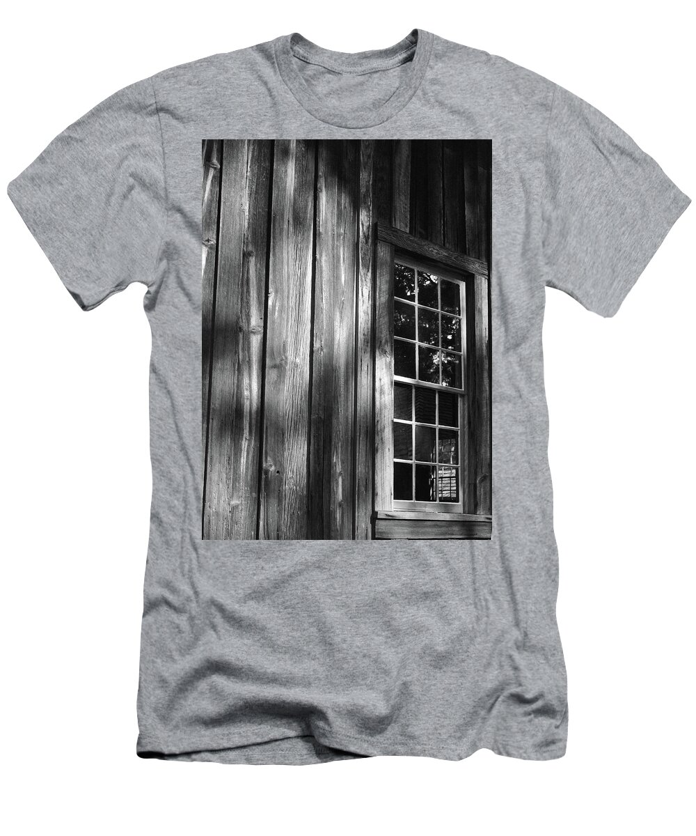 Window T-Shirt featuring the photograph Light and Shadow by George Taylor