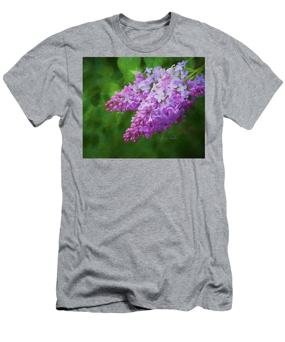 Lilac T-Shirt featuring the photograph Lilacs by Rebecca Samler