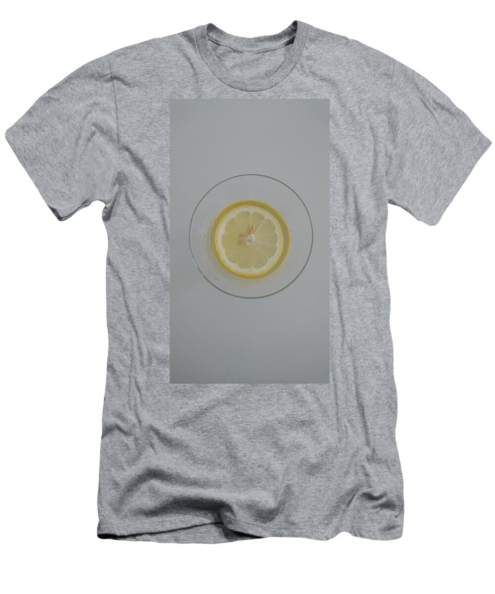 Lemon T-Shirt featuring the photograph Lime water by Faa shie