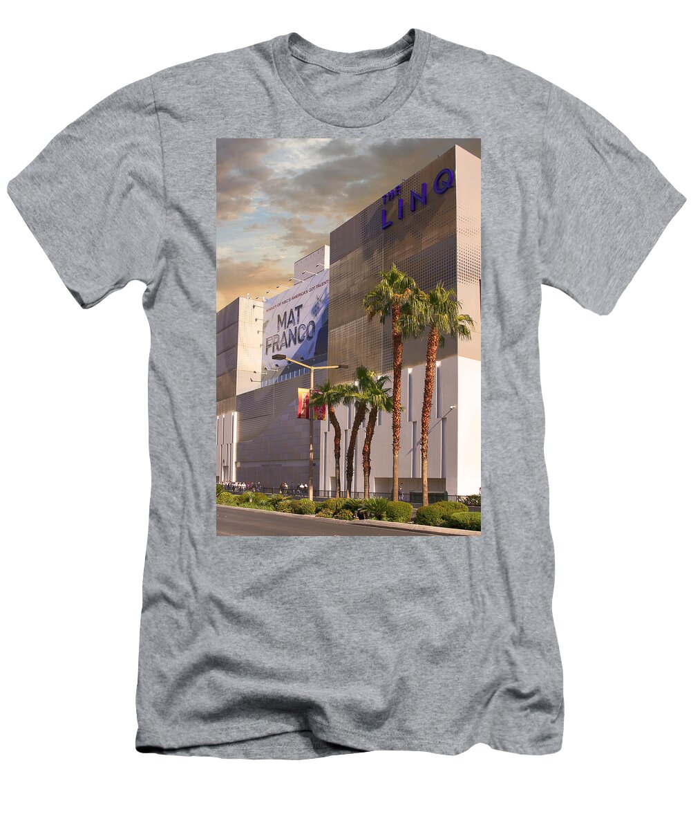 Linq T-Shirt featuring the photograph LINQ Hotel Vegas by Chris Smith