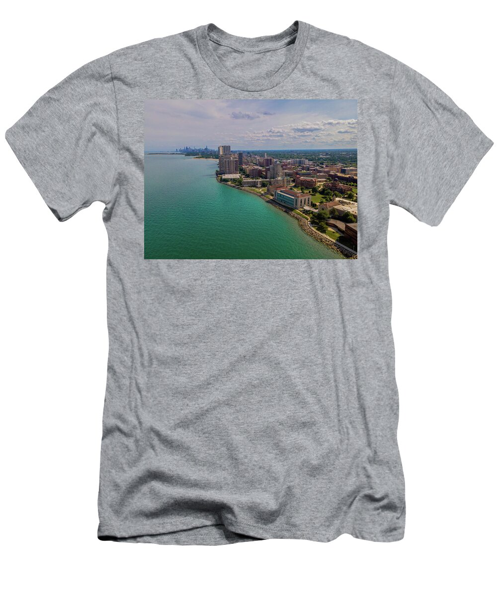 Chicago T-Shirt featuring the photograph Loyola University Chicago by Bobby K