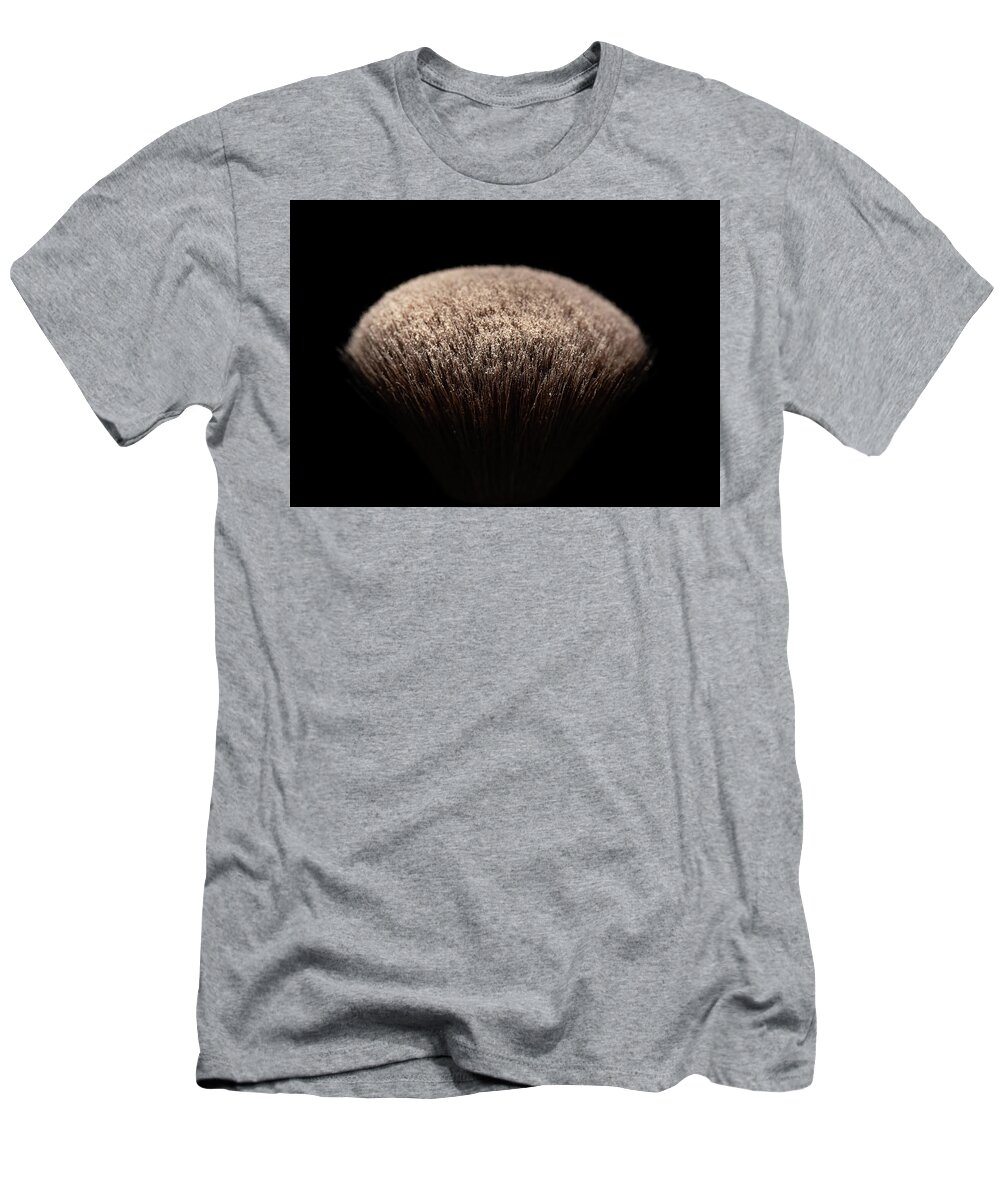Brush T-Shirt featuring the photograph Makeup Brush Brown by Amelia Pearn