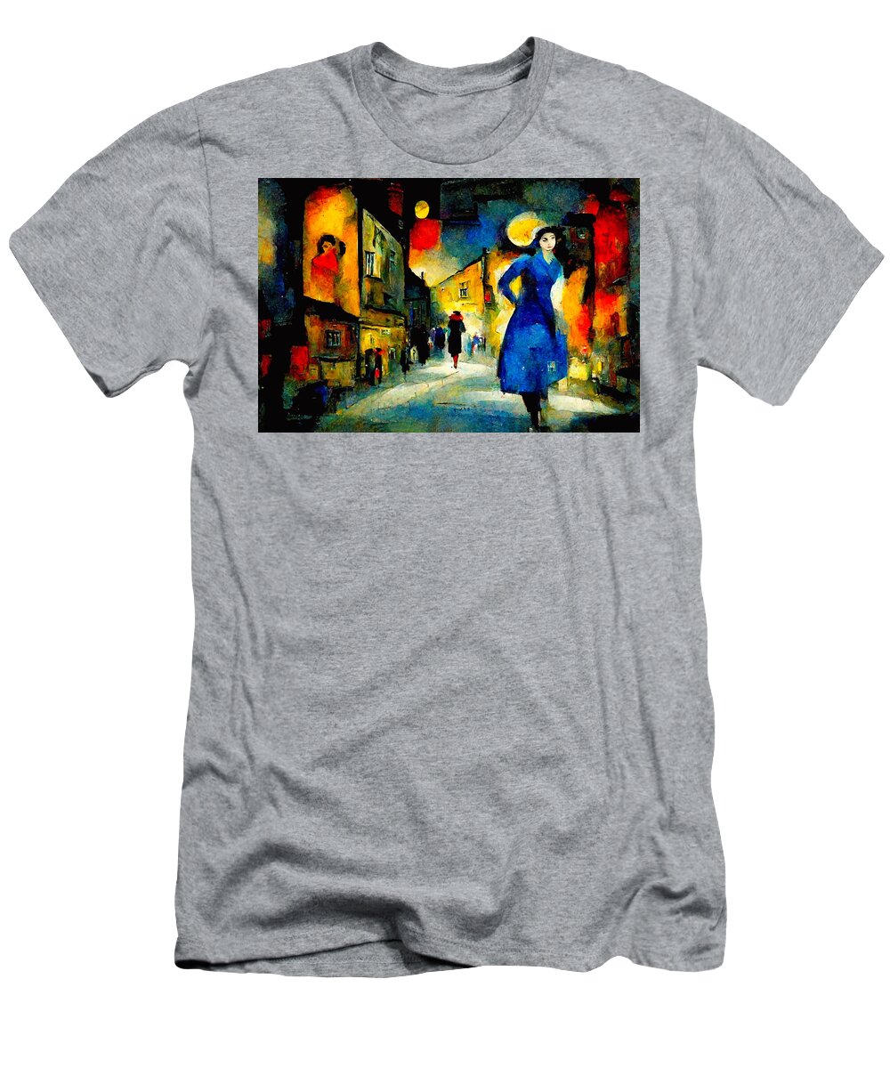 Marc Chagall T-Shirt featuring the digital art Marc Chagall #1 by Craig Boehman