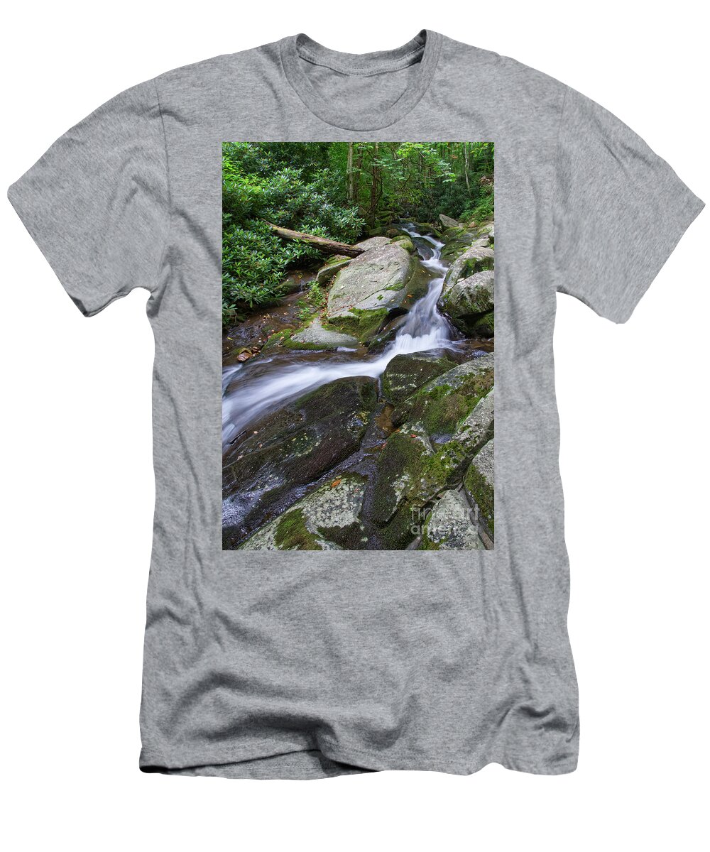 Margarette Falls T-Shirt featuring the photograph Margarette Falls 31 by Phil Perkins