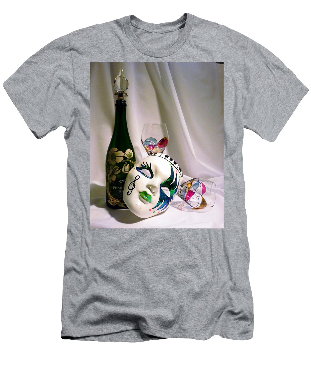 Mask T-Shirt featuring the photograph Masquerade by Gigi Dequanne