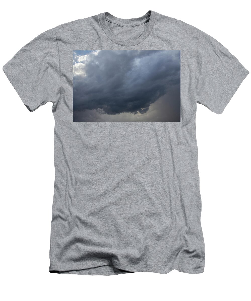 Nebraskasc T-Shirt featuring the photograph McLuvn Nebraska Thunderstorms 010 by NebraskaSC