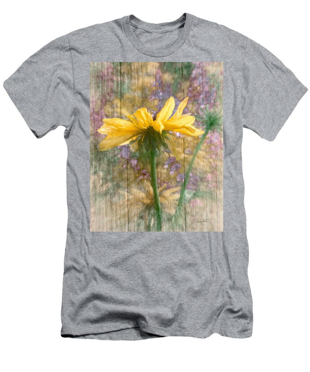  T-Shirt featuring the photograph Mellow Yellow Dream by Shara Abel