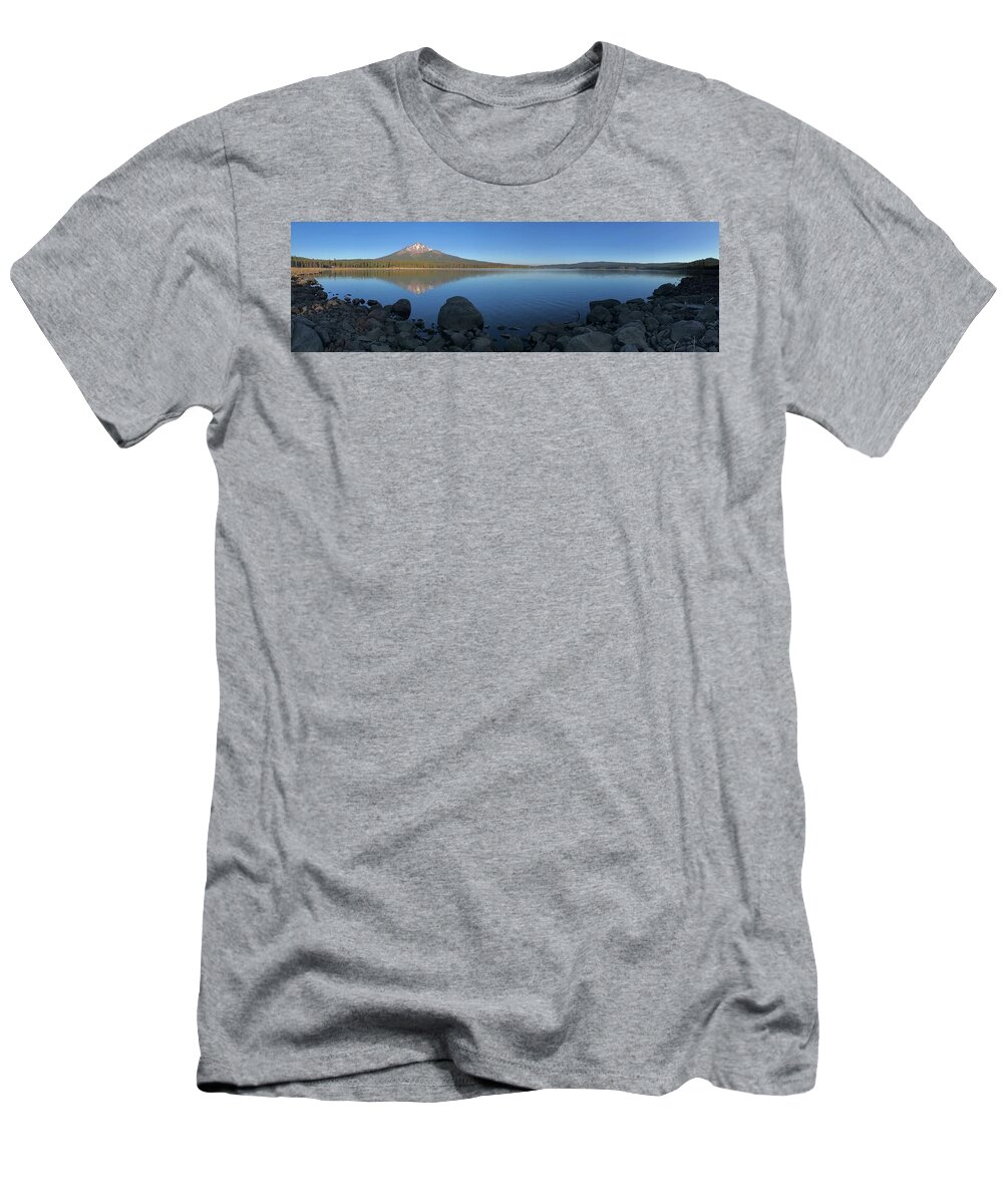 Mount Mcloughlin T-Shirt featuring the photograph Mount McLoughlin 9,493 Oregon by Brett Harvey