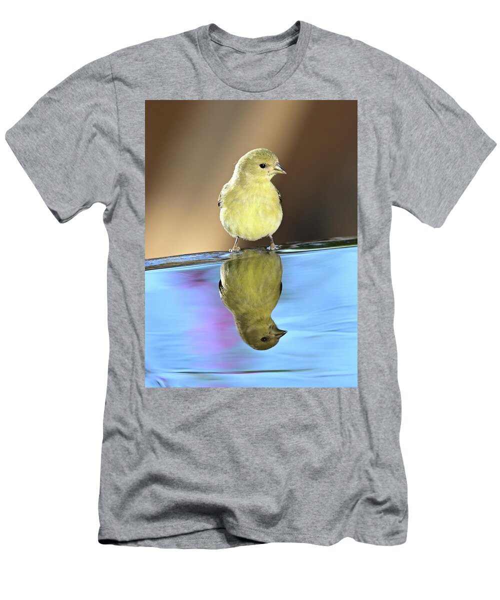 Birds T-Shirt featuring the photograph My Best Side by Chris Casas